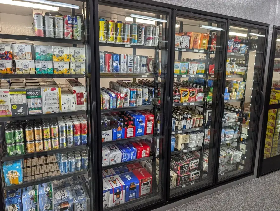 Walk-in beer cave stocked with Michigan crafts and classics