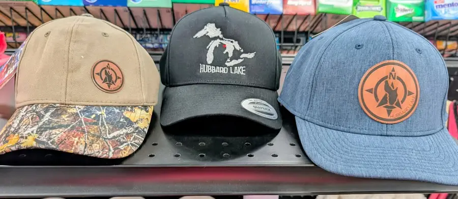 Hubbard Lake and Michigan hats