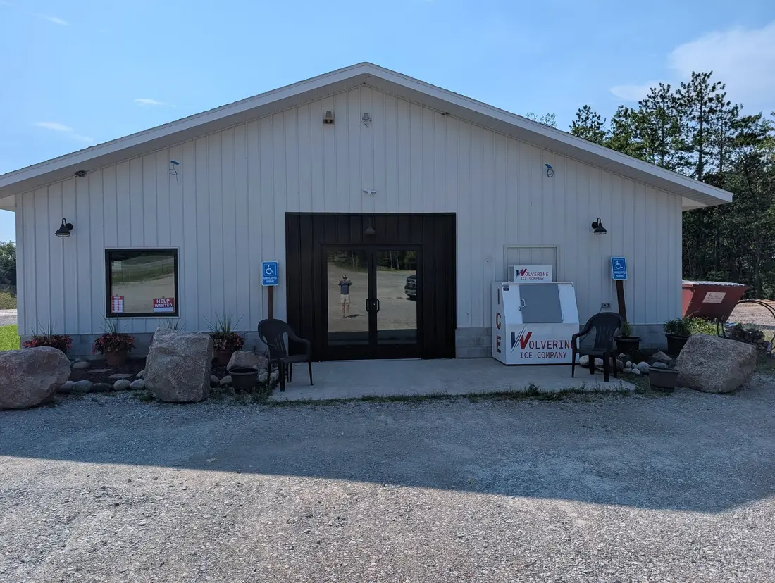 Mt Mariah Market storefront in Spruce, Michigan